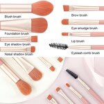Makeup Brushes Set Manufacturer - Mini 8Pcs Travel Portable Soft Concealer Brush
