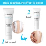 Hair Removal Cream Manufacturer - LANBENA Painless Gentle Depilation 100g