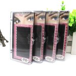 False Eyelashes Manufacturer - Navina Natural Long Black Faux Mink Individual