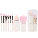 Makeup Brush Set Manufacturer - 8 in 1 Retractable Soft Mini Portable Powder Puff