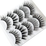 False Eyelashes Manufacturer - 5 Pairs 3D Faux Mink Soft Fluffy Wispy Thick