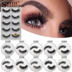 False Eyelashes Manufacturer - 2020 NEW 5 Pairs Mink 3D Thick Crisscross Natural