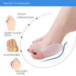 Hallux Valgus Correction Manufacturer - Super Soft Silicone Protector Toe Separator