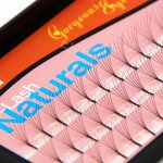 False Eyelashes Manufacturer - Navina Natural 6D 6Roots Faux 3D Effect Cluster