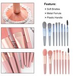 Makeup Brushes Set Manufacturer - Mini 8Pcs Travel Portable Soft Concealer Brush