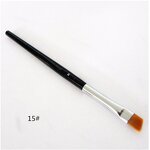 Eyebrow Brush Manufacturer - Professional Dual Sided Angled with Comb 12# 15# 7# 20#