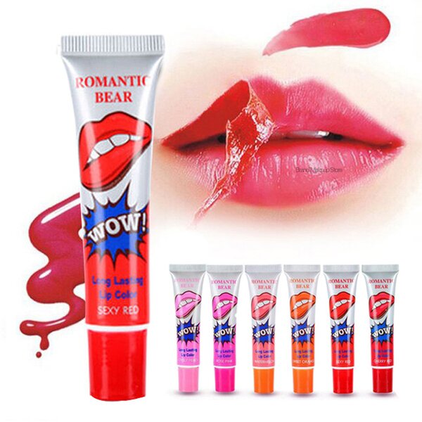 Lipstick Manufacturer - Peel Off Red Long-lasting Magic Matte Sexy 6 Colors 15g