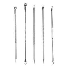 Blackhead Remover Tool Set Manufacturer - 5 Pcs Pimple Acne Extractor Needle
