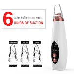 Blackhead Remover Manufacturer - 6 in 1 Electric Vacuum Suction with 6 Suckers