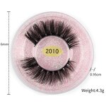 False Eyelashes Set Manufacturer - 4 in 1 Natural 3D Mink with Tweezers & Sponge