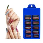 False Nails Manufacturer - 100pcs Nude Light Color Matte Ballerina Press on Tips