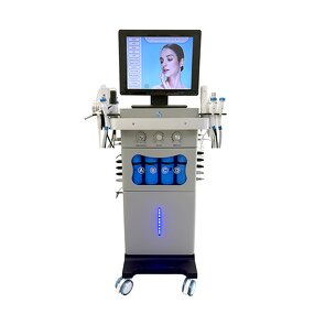 18/14 in 1 Hydra Facial Machine - Vertical Spa Blackhead Removal Face Cleaning Device