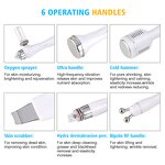 7 in 1 H2o2 Hydrodermabrasion - Ready Stock Small Bubble Hydro Oxygen Facial Machine