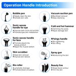 10 in 1 Hydra Facial Machine - Hot Sales Portable Skin Care Blackhead Removal
