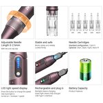 Derma Pen Cartridges - Anti-slip Design Led Light Wireless Dr Pen A10 Needles