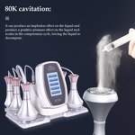5 in 1 Slimming Machine - Fat Burning RF Vacuum 80K Cavitation 3 RF Handles