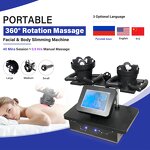 360° Rotation Massage Roller - New Tech Russian Portable Face Body Slimming Machine