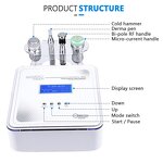 Derma Pen Mesotherapy - Nano Microneedling LED RF Microcurrent Face Lift Machine