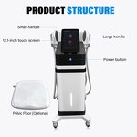 4 in 1 Muscle Stimulator - Professional Body Sculpting Massage 4 Handles Device