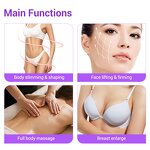 3 in 1 G5 Massage Machine - Professional Vibration Face Body Slimming Muscle Relief