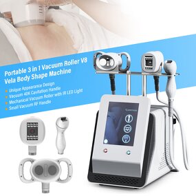 3 in 1 Vela Slim Machine - 2025 Upgrade Big Vacuum Roller Body Contouring V8