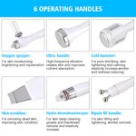 Hydro Dermabrasion Machine - Portable Water Hydra RF Aqua Skin Scrubber Blackhead Removal