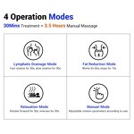 3 in 1 Massage Roller Machine - Professional Desktop 360° Rotation Lymphatic Detox