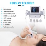 RF Microneedling Machine - 2022 Portable Gold Fraction Needles Skin Tightening