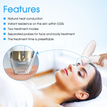 TMA Skin Rejuvenation Device - Novoxel Thermo-Mechanical Ablative Acne Treatment 2 Handles