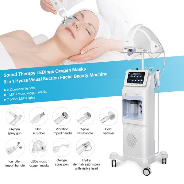 Hydra Facial Machine - Professional Multifunctional Smart Touch Screen Blackhead Removal