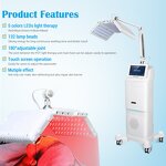 PDT Led Light Therapy Machine - 2024 Vertical Spa 132 Lamps 180 Degree Adjustable