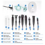 13 in 1 Hydra Machine - Facial Spa H2O2 Bubble with Skin Analyzer Led Lamp