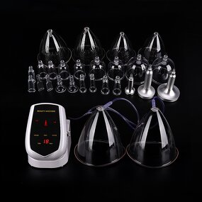 Vacuum Therapy Device - Portable Mini Butt Lift Breast Enlargement 27 Suction Cups