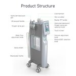 Hydrodermabrasion RF Machine - Hot Sell Aqua Peel Skin Scrubber with Visual Handle