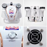 3 En 1 Machine - Portatil Vacumterapia 40k Radiofrecuencia Cavitation Facial Corporal