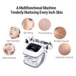 10 in 1 Hydra Aqua Peel Machine - Portable Hyro H2o2 Small Bubble Facial Device