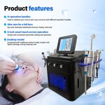 14 in 1 Hydra Facial Machine - Portable Skin Scrubber H2O2 Bubble Beauty Device