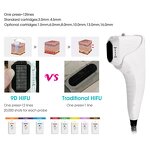 9D Hifu Machine - Face Lift High Intensity Focused Ultrasound 12-line Skin Tightening