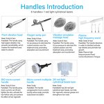 7 in 1 Hair Care Machine - Newest LED Light Galvanic Wand Brush Scalp Regrowth