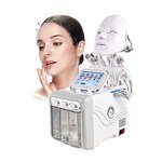7 in 1 Hydro Dermabrasion - Hot Sales Oxygen Jet Peeling with LED Mask Facial Machine
