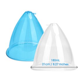 Vacuum Suction Cups - Breast Enlargement 180ml Buttocks Lifting Large XL Cups