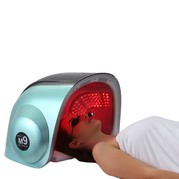 9-Color LED Light Therapy - UV NIR Lamp Hot Cold Nano Spray M9 Facial Machine