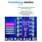 3 in 1 Pressotherapy Machine - Professional EMS Muscle Stimulator Lymphatic Drainage