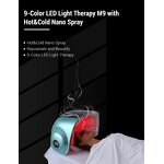 9 Color LED PDT Machine - Professional UV Light Face Light Therapy for Salon