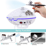 2 In1 Hydra Dermabrasion Machine - Portable Deep Cleansing Microdermabrasion Oxygen Spray