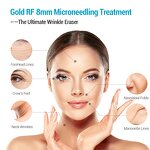 RF Fractional Machine - 8mm Skin Firming Microneedle Acne Eraser Device