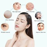 Gold Hydra Roller - Face 64 Pins with Glass Bottle Wrinkle Removal Injection