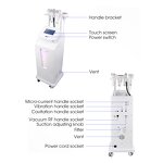80K Cavitation Machine - 2024 Vertical LED Light Therapy Vibration RF Anti Cellulite