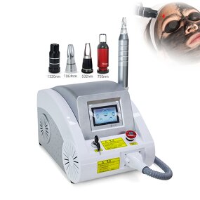 Picosecond Laser Machine - Best Seller Portable 4 Heads Carbon Peel Tattoo Removal
