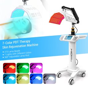 7 Color LED Light Therapy Machine - Professional Salon Facial PDT Beauty Device